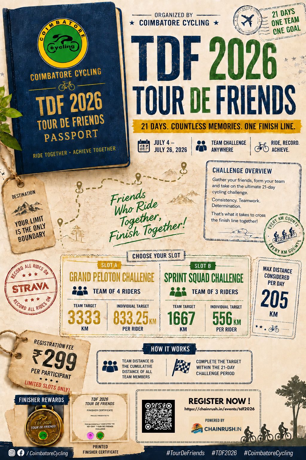 TDF - Tour De Friends 2026